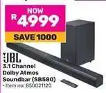 Game JBL 3.1 Channel Dolby Atmos Soundbar (SB580) offer