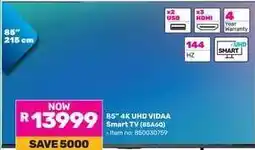 Game 85 4K UHD VIDAA Smart TV (85A6Q) offer