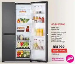 Makro LG Side by Side Fridge Freezer offer