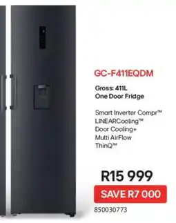 Makro LG One Door Fridge offer