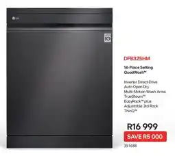 Makro LG 14-Place Setting QuadWash offer