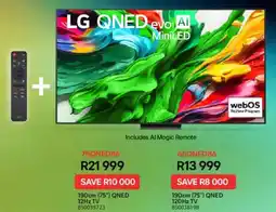 Makro LG 75" 190cm QNED 12Hz TV offer