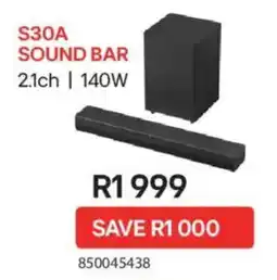Makro LG S30A Sound Bar 2.1Ch 140w offer