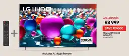 Makro LG 65" 165cm UHD 60Hz TV offer