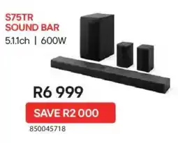 Makro LG S75TR Sound Bar 5.1.1Ch 600W offer