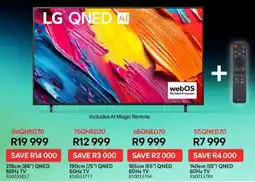 Makro LG 55" 140cm QNED 60Hz TV offer