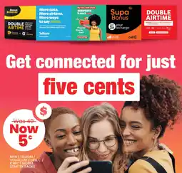Shoprite Mtn / telkom/ vodácom/ cell c/ k'nect mobile starter packs offer