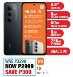 OK Furniture Xiaomi Redmi 15 offer