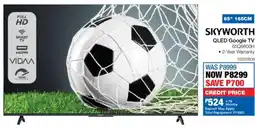 OK Furniture Skyworth 65" QLED Google TV offer
