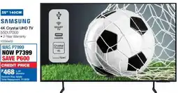 OK Furniture Samsung 55" 4K Crystal UHD TV offer