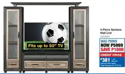 OK Furniture Santana Wall Unit offer