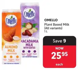 Makro Omello Plant Based Milk offer