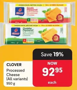 Makro Clover Processed Cheese offer