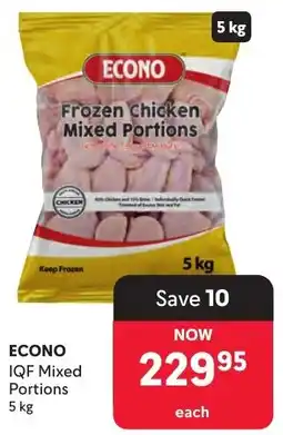 Makro Econo IQF Mixed Portions offer