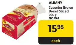 Makro Albany Superior Brown Bread Sliced offer