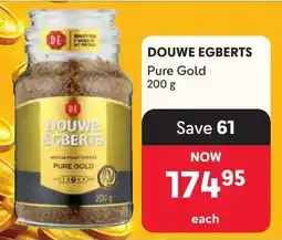 Makro Douwe Egberts Pure Gold offer