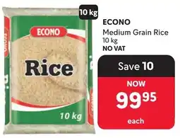 Makro Econo Medium Grain Rice offer