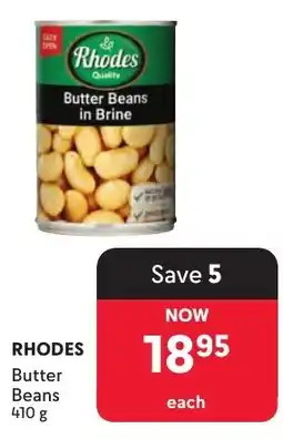 Makro Rhodes Butter Beans offer