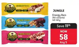 Makro Jungle Energy Bars offer