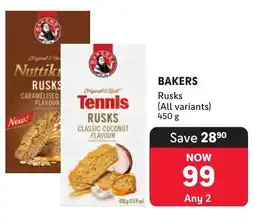 Makro Bakers Rusks offer