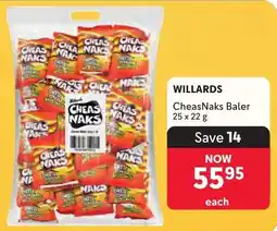 Makro Willards CheasNaks Baler offer