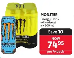 Makro Monster Energy Drink offer