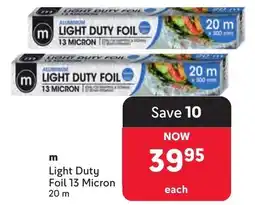 Makro m Light Duty Foil 13 Micron offer