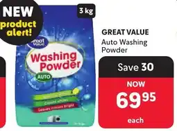 Makro Great Value Auto Washing Powder offer