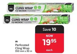 Makro m Perforated Cling Wrap offer