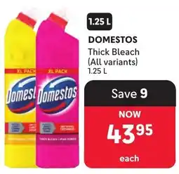 Makro Domestos Thick Bleach offer