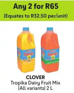 Makro Clover Tropika Dairy Fruit Mix offer