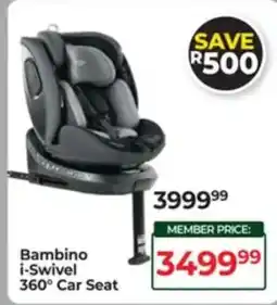 Baby City Bambino i-Swivel 360 Car Seat offer