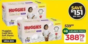 Baby City Huggies Gold Skin Soft Pants offer
