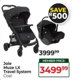 Baby City Joie Muze LX Travel System offer