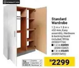 Builders Warehouse Standard Wardrobe offer