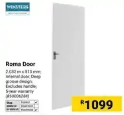 Builders Warehouse Winsters Roma Door offer