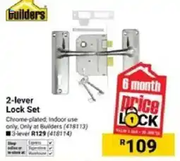 Builders Warehouse Builders 2-lever Lock Set offer