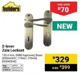 Builders Warehouse Builders 2-lever Zala Lockset offer