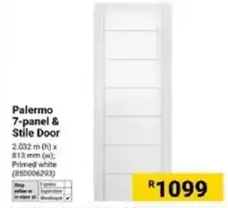 Builders Warehouse Palermo 7-panel & Stile Door offer