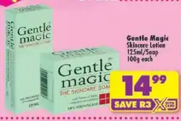 Shoprite Gentle Magic Skincare Lotion/ Soap offer