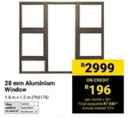 Builders Warehouse Kayo 28 mm Aluminium Window offer