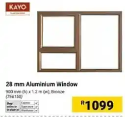 Builders Warehouse Kayo 28 mm Aluminium Window offer