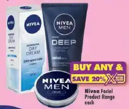 Shoprite Nivea Facial Product Range offer