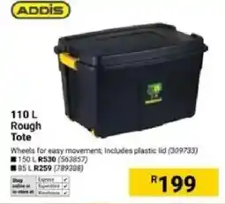 Builders Warehouse Addis Rough Tote offer