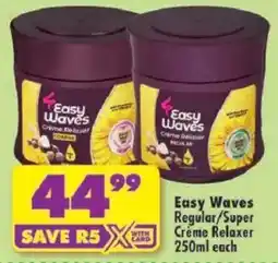 Shoprite Easy Waves Regular/ Super Crème Relaxer offer