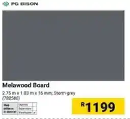 Builders Warehouse PG Bison Melawood Board offer