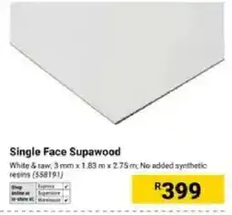 Builders Warehouse Single Face Supawood offer