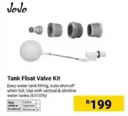 Builders Warehouse JoJo Tank Float Valve Kit offer