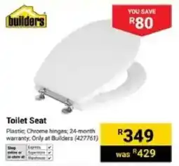 Builders Warehouse Builders Toilet Seat offer