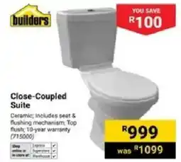 Builders Warehouse Builders Close-Coupled Suite offer